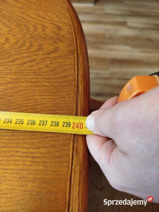 Duży stół rozkładany plusk krzesła komplet Rabka-Zdrój