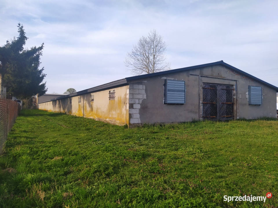Działka inwestycyjna na sprzedaż Magazyn hala Posiadały