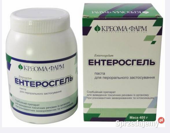 ENTEROSGEL 405 gr Oryginalny Ukraiński Przemyśl