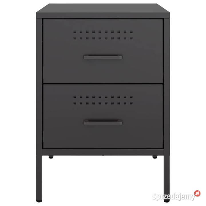 Szafka nocna czarna 36x39x505 stal WM842922 mazowieckie Warszawa