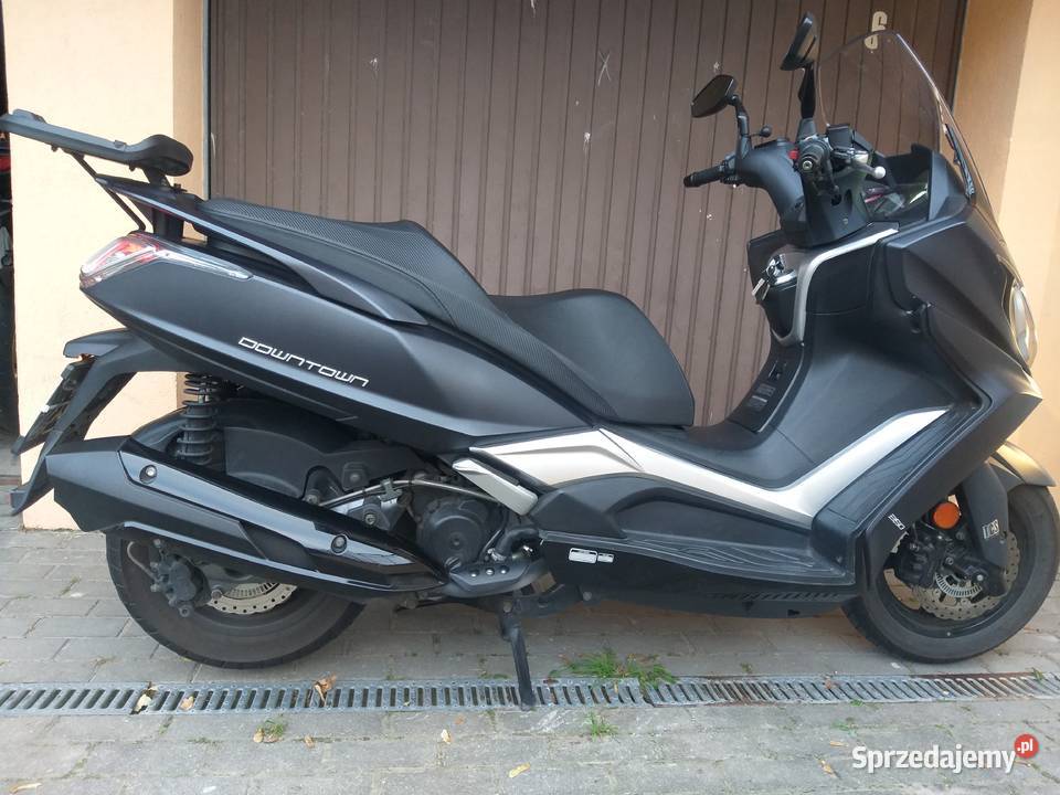 Skuter Kymco DownTown 350i salon TCS Nodoe kufer 350cm3 Gdańsk sprzedam