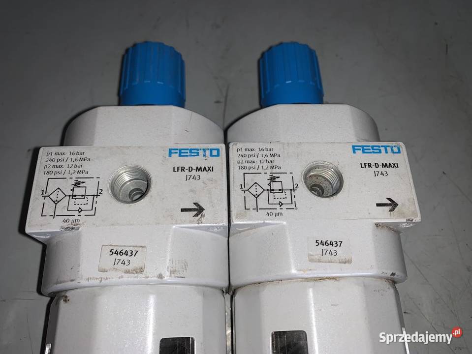 Festo Zawór podstawowy LFRDMAXI 546437 Used Warszawa sprzedam