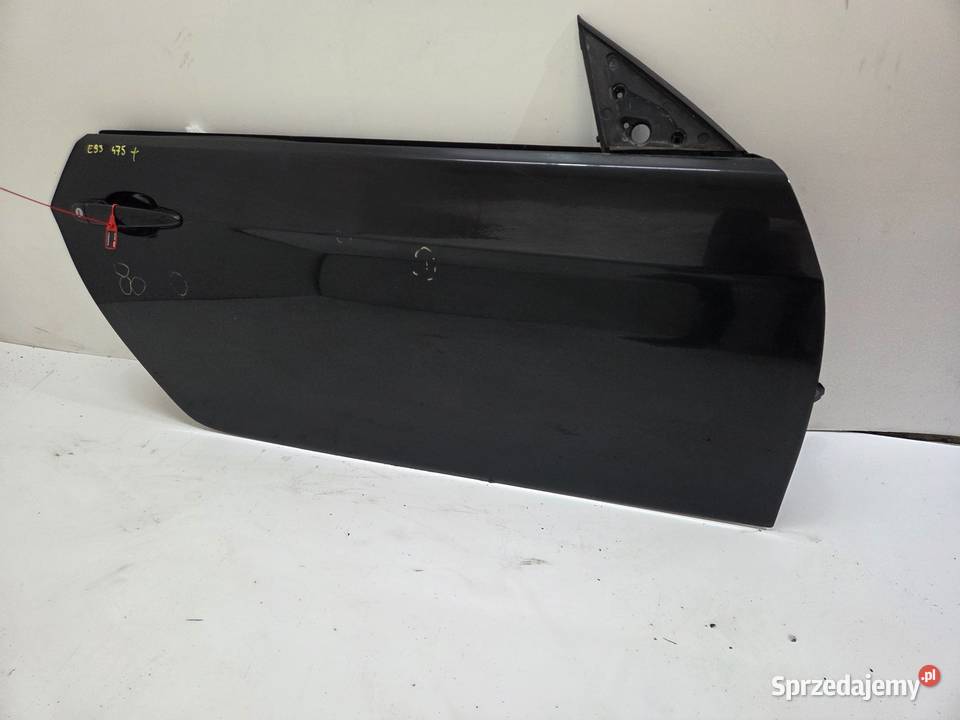 DRZWI PRAWE PRZEDNIE BMW E93 4759 BLACK SAPPHIRE Strzyżewice
