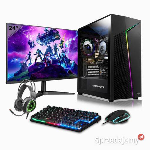 Szybki i tani komputer 8x 36Ghz z monitorem Klasy Core i7 Zambrów