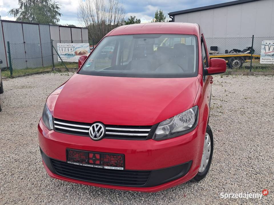 Vw Caddy 7 osób 2012 silnik 16TDI Klimatyzacja Chełmno sprzedam