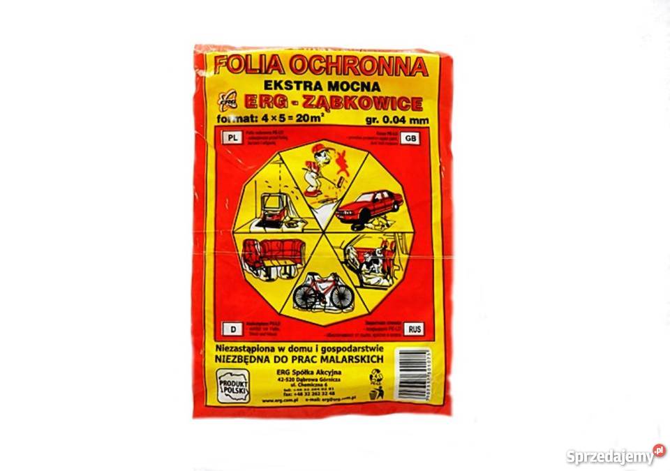Folia Ochronna Bezbarwna Ekstra Gruba ZĄBKOWICE Myślenice