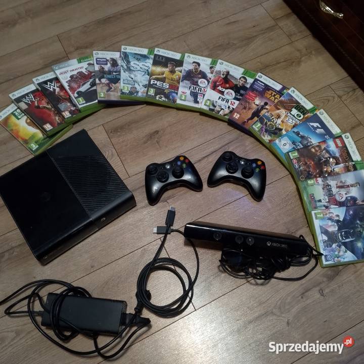 Sprzedam Xbox 360 plus 16 gier Września