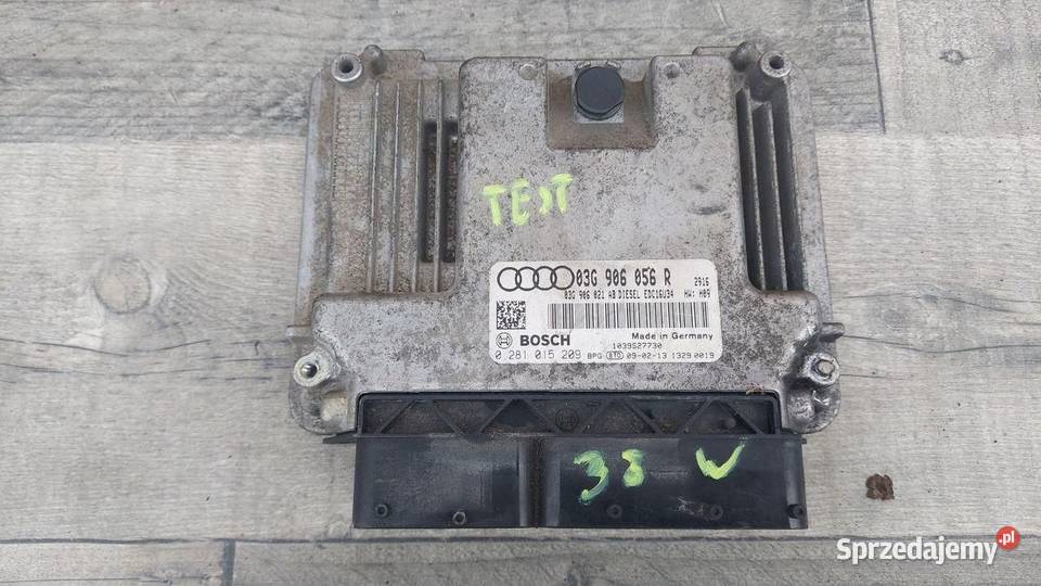 STEROWNIK SILNIKA KOMPUTER AUDI A3 8P 2009 sprzedam