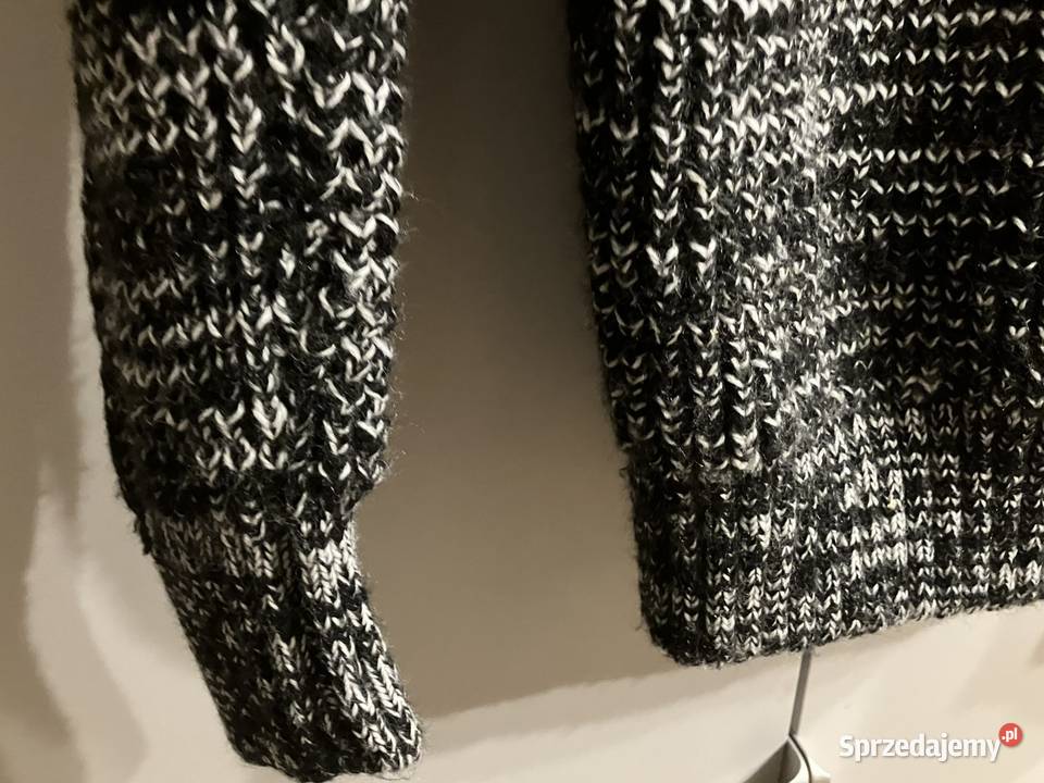 Sweter męski gruby ciepły SCAMM zimowy melanżowy Warszawa