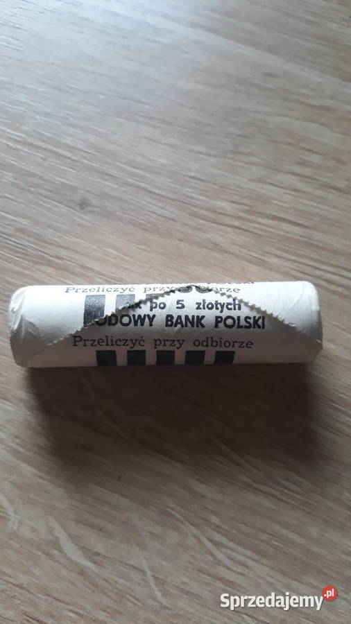 50 x 5 1989 r Almennicza rolka bankowa Konin