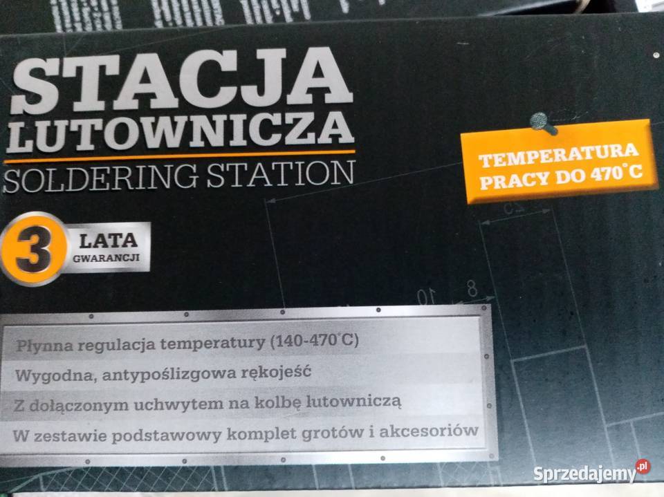 Lutownica z cyną i grotami Nowa małopolskie Wieliczka