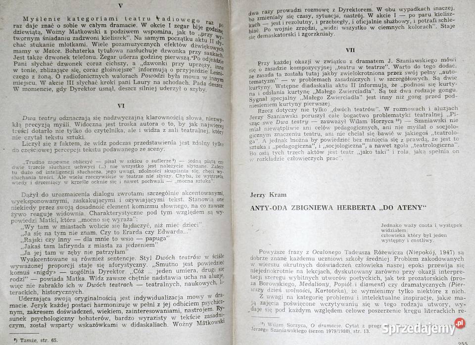 Polonistyka 4 192 Lipiecsierpień 1981 Rok wydania 1981 lubelskie Chełm sprzedam