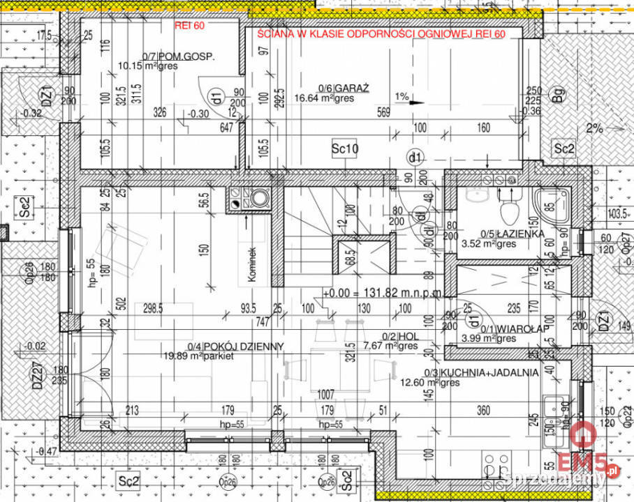 Dom szeregowy 15044 metry Białystok