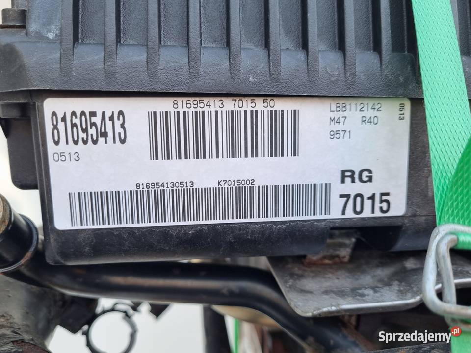 SILNIK KOMPLET Rover 75 20 D DIESEL CDT M47R Rudka