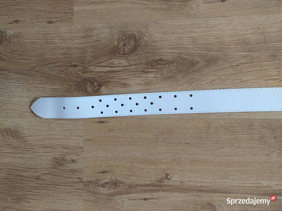 Pas oficerski biały śląskie Żory