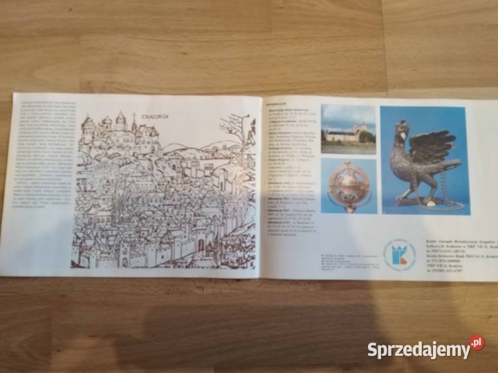 Poradnik Turystyczny Kraków PRL 1980 Poradniki, albumy i reportaże Wałbrzych