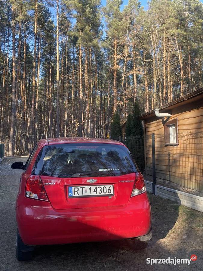 Chevrolet Aveo 2007 12 benzynaLPG Jarosław