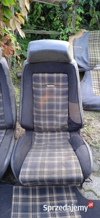 Fotele RECARO Opel Manta B Ascona B wnętrze Pozostałe Łódź