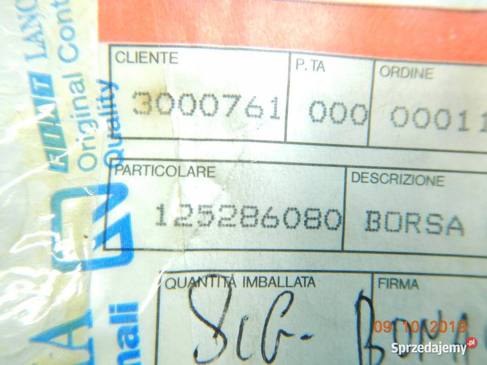 LISTWA DRZWI PRAWY PRZÓD FIAT COUPE 9600 ASO