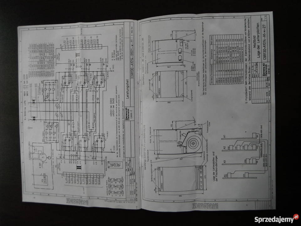 SIEMENS Simoreg D40060MreqGcG6V302A Zespół Barak