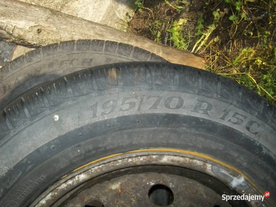 Iveco Daily Opony z Felgami Komplet dostawcze Lidzbark sprzedam