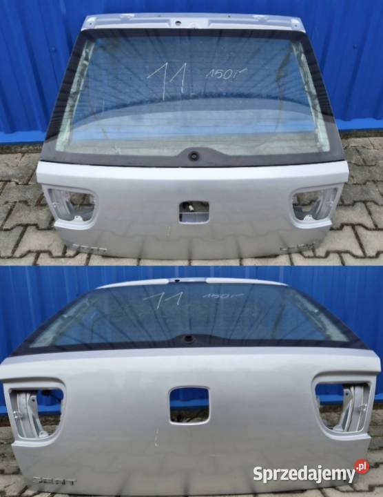 GOŁA KLAPA BAGAŻNIKA Z SZYBĄ SEAT LEON I 1 L57N Działoszyce