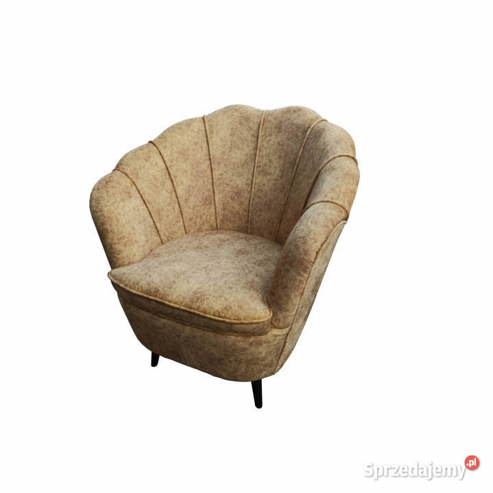Fotel tapicerowany muszelka Radom 90cm