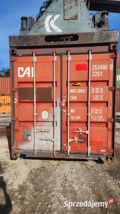 Kontener morski magazynowy 20DV 6 metrowy mazowieckie Warszawa