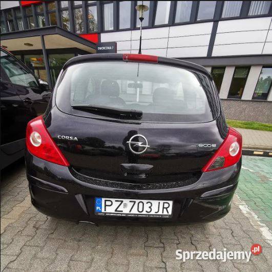 Opel Corsa D sprzedaż syndyka benzyna Swarzędz sprzedam