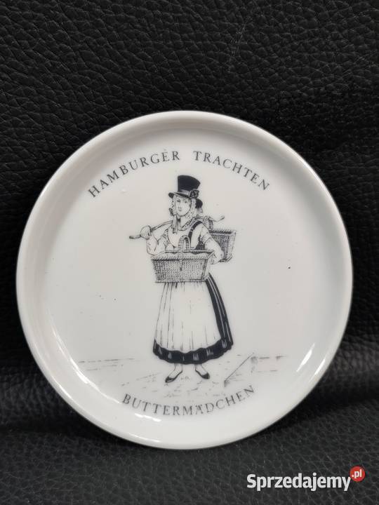 Porcelanowy Podstawek Frstenberg Hamburger Talerze i talerzyki łódzkie Poddębice sprzedam