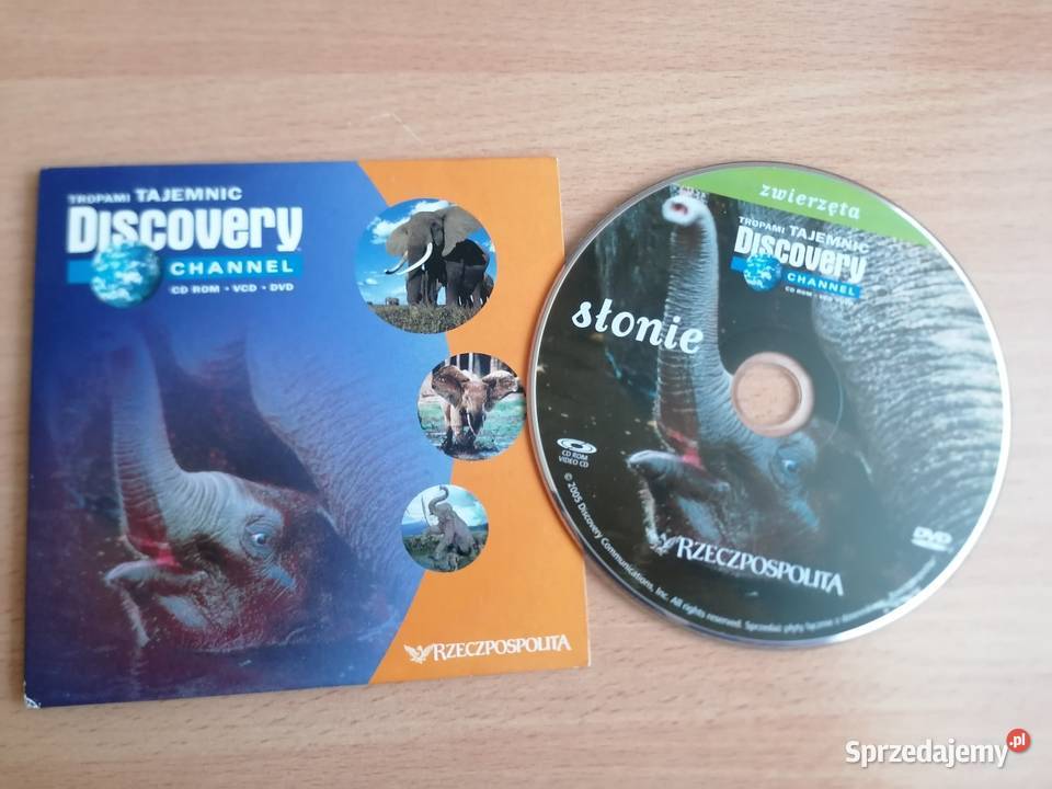 Krokodyle i słonie 2 płyty DVDCD Tropami Filmy Łódź