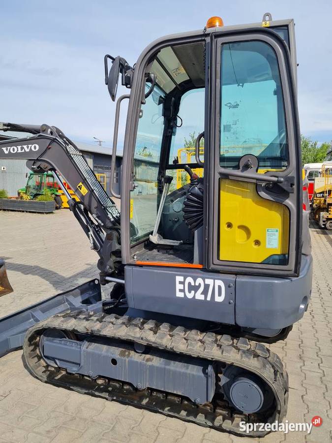 VOLVO EC27D minikoparka 2018