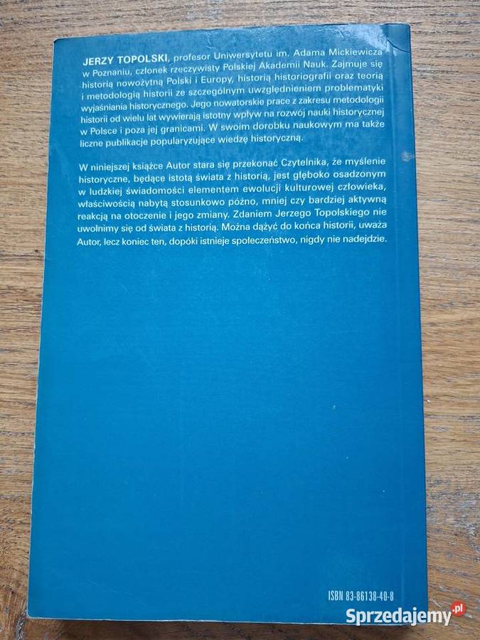 Świat bez historii Jerzy Topolski Kraków