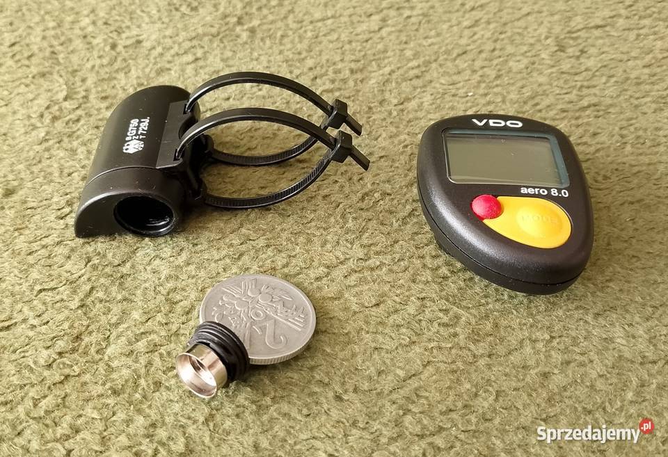 Komputerek rowerowy VDO Aero 80 lata 19971998 Rowery i akcesoria Katowice