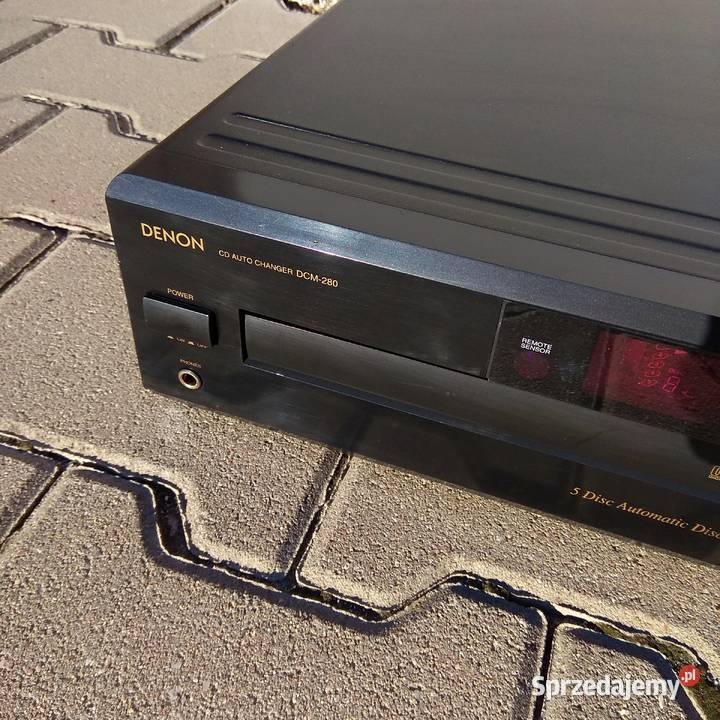 Denon DCM 280 cd Changer Zmieniarka na 5 Cd z dolnośląskie Świebodzice