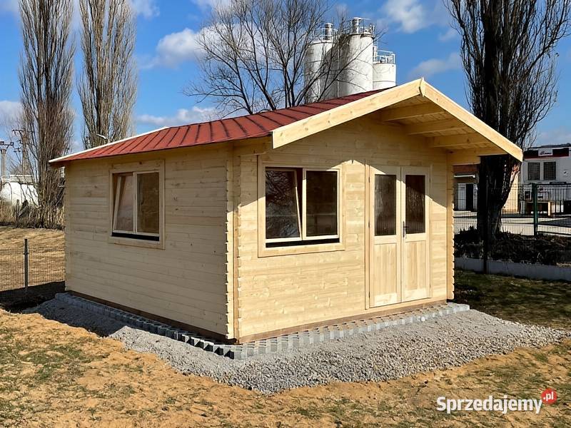 DOMEK Z BALI VENTA 5x5 ŚWIERK 44mm LETNISKOWY