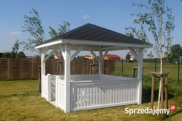 Altanka 3x3 altana ogrodowa altanka kwadratowa małopolskie Oświęcim