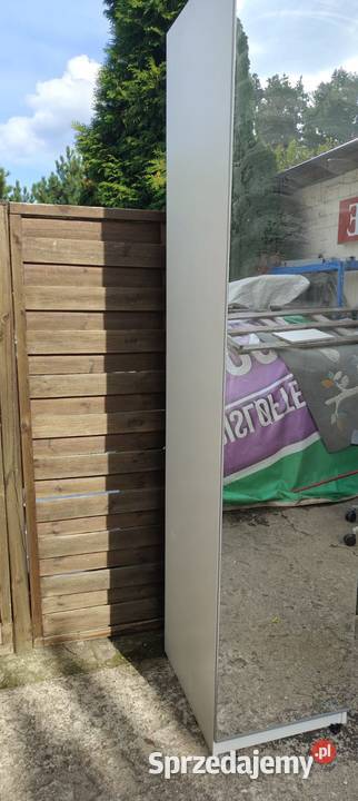 Szafa IKEA Pax biała 1drzwiowa z lustrem Szafy i garderoby Warszawa