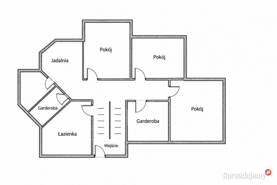 Dom mieszkalny z garażem w bryle dodatkowe wolnostojący