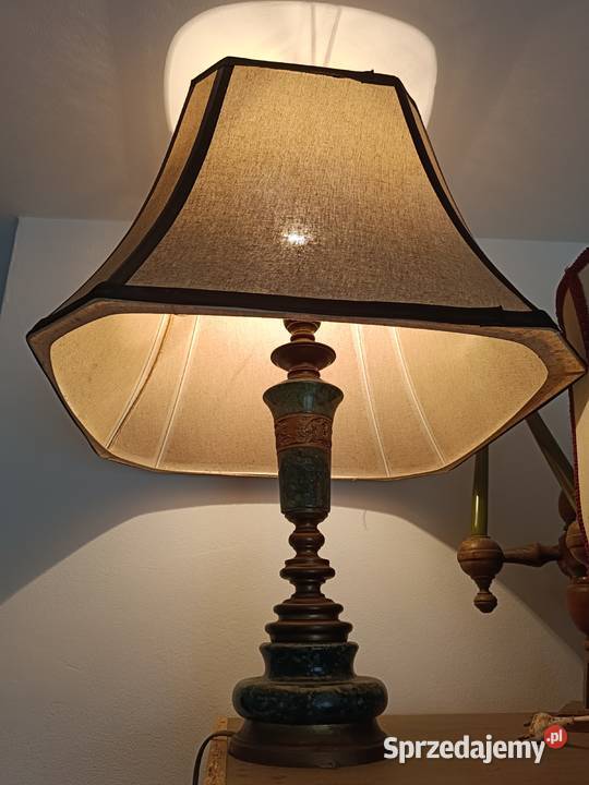 Duży piękny abażur do lampy stojącej kujawsko-pomorskie Lipno