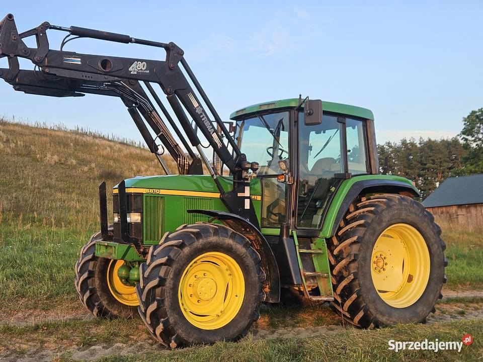 John Deere 6610 ładowacz Trima 480 TLS PowerQuad Rolnictwo