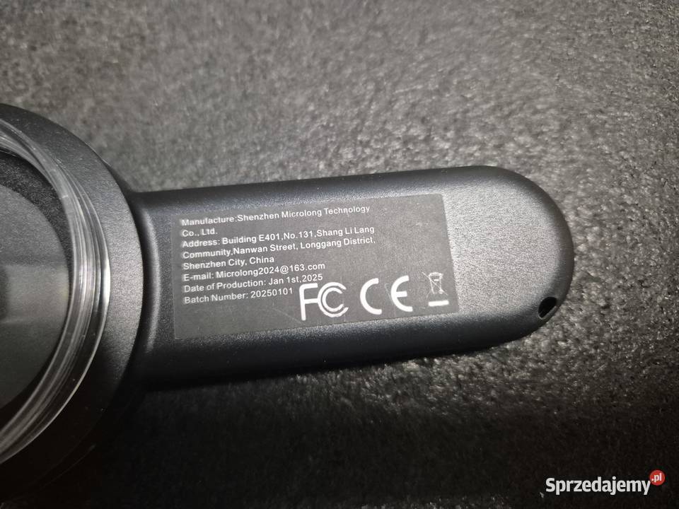 Ręczny Mikroskop Cyfrowy z Ekranem IPS 508 Ruda Śląska sprzedam