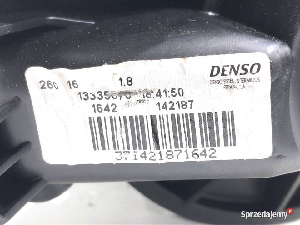 DMUCHAWA NAWIEWU OPEL CORSA E 13335075 osobowe Motoryzacja