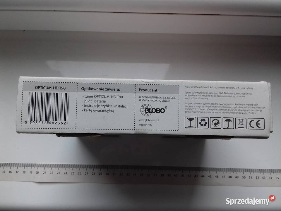 Opticum Dekoder STB HD T90 DVBT pilot HDMI TV Elektronika sprzedam