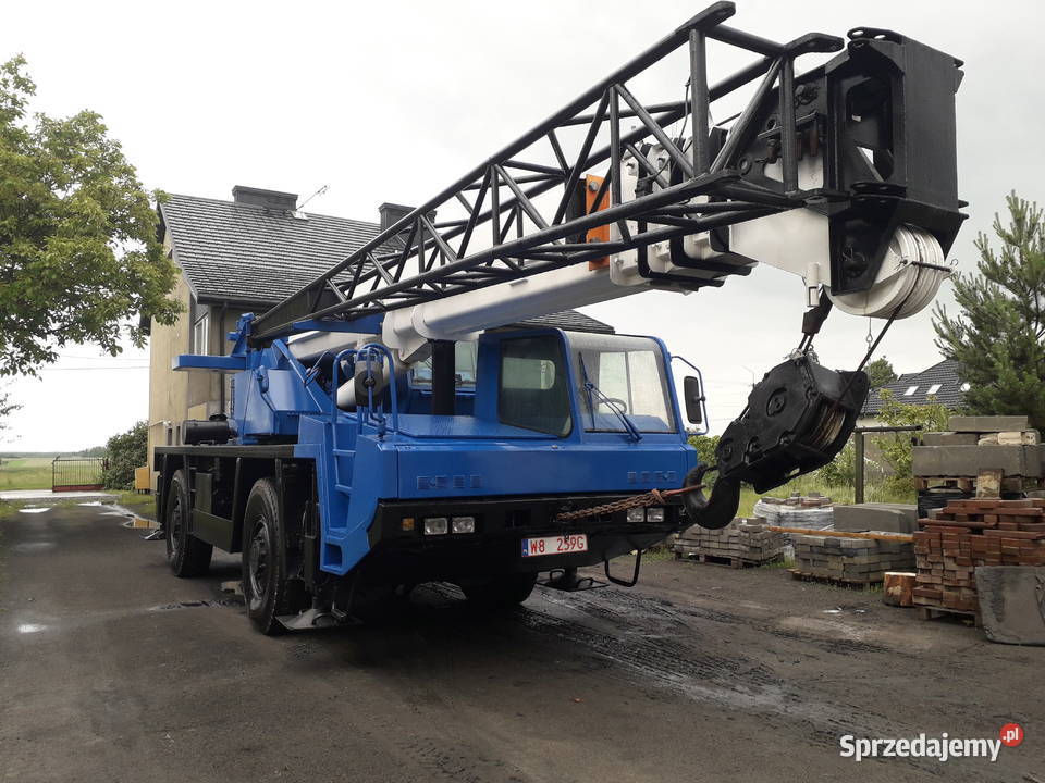 Żuraw FAUN RTF 302 30 ton Kołbiel