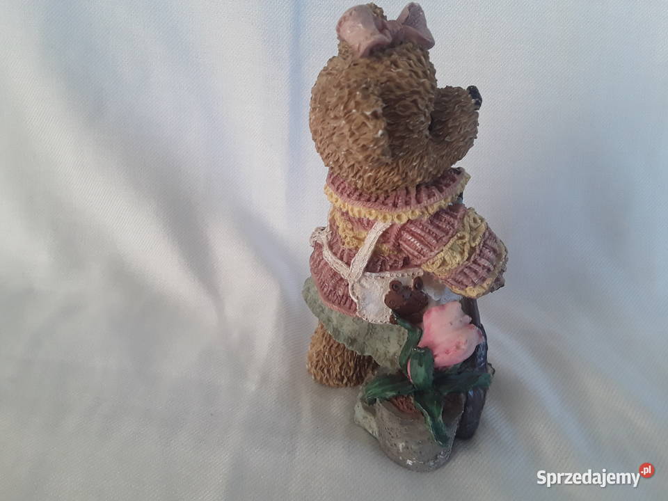 Miś misia ogrodniczka kwiat łopatka Zamość