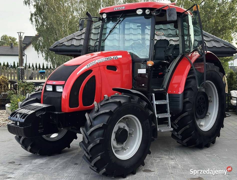 Ciągnik Zetor Forterra 1252009r1włKrajowyStan łódzkie