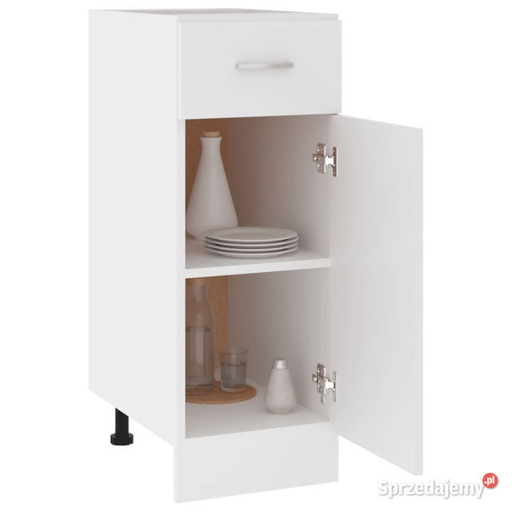 Szafka z szufladą biała 30x46x815 materiał sprzedam