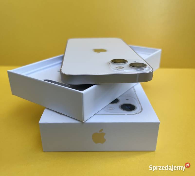 APPLE iPhone 13 5G 128GB 61 Biały idealny bez Gniezno