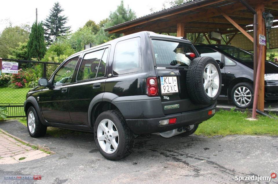 Land Rover Freelander 20 TD4 4x4 Black Spirit nieuszkodzony Limanowa